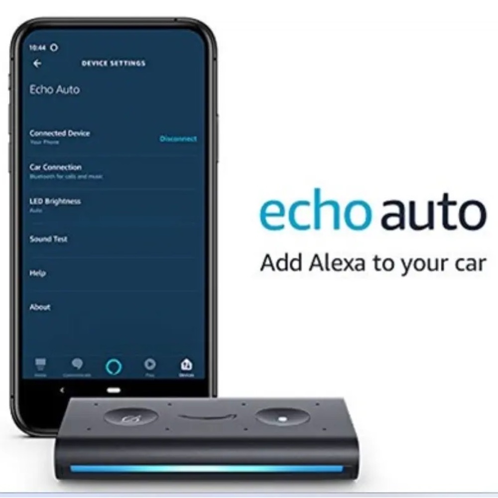 Alexa Echo Auto (1st Gen) Hands-free Alexa with voice control - BRAND NEW